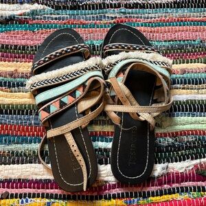 Trendy Multicolor Sandals